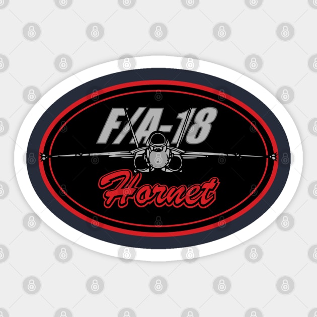 F/A-18 Hornet Sticker by TCP